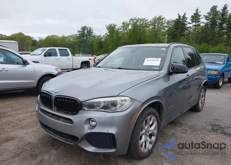 2014 BMW X5 xDrive50I z USA, uszkodzony, nr VIN 5UXKR6C54E0C02423